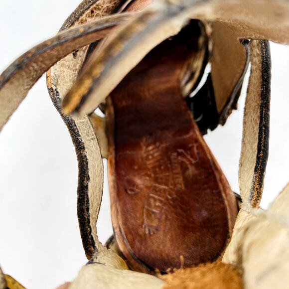 Freebird by Steven Brown Leather claw heels - Picture 7 of 9